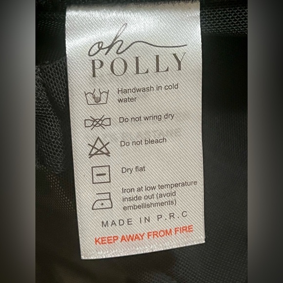 Oh Polly Black Sheer Bustier BNWT! - Picture 16 of 16